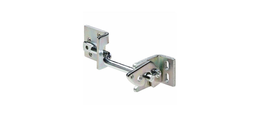 National Hardware - V23A Adjust-O-Matic Heavy-Duty Gate Latch - Zinc Plated