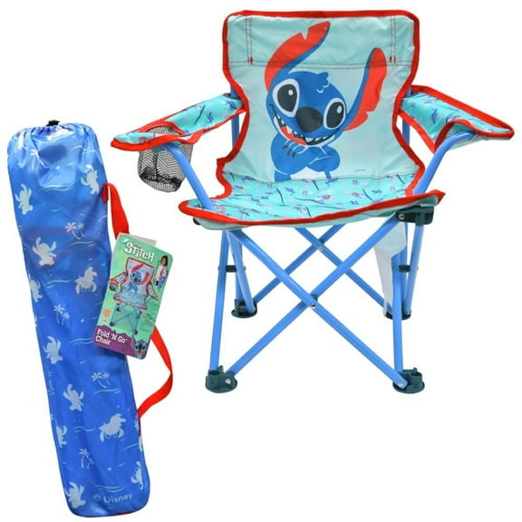 Stitch Fold N' Go Chair in printed carry bag and hang tag