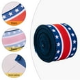 thumbnail image 4 of Clearance Event Party under $1 Memorial Day Decoration Supplies USA Ribbon Holiday Streamers Flag Stripes Red White Blue Party Dress Up, 4 of 4
