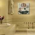 thumbnail image 2 of Stupell Industries Bathroom Interior Soft Vintage Home Charm Canvas Wall Art, 30 x 30, Design by R. Rig, 2 of 6