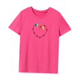 thumbnail image 3 of Camiseta básica para mujer, camiseta de moda con cuello redondo para mujer, para viajes por la calle, senderismo S, 3 of 7