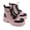 Dolly Revolt, variant on Women's Platform Ankle Boots – Enchanted North Lace-Up Side-Zip Combat Boot, Floral Printed Upper with Contrast Laces & Chunky Lug Sole, Removable Insole, Size 6
