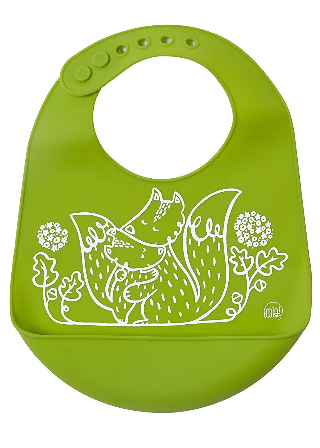 modern twist bucket bib