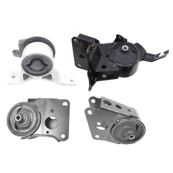 MotorKing Compatible with 02-04 Nissan Altima 3.5L A4357 A7349 A7348 A7358 Engine Motor and Manual Transmission Mount Set of 4PCS 2002 2003 2004