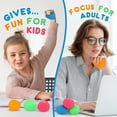 thumbnail image 4 of 4 Pack Stress Ball For Kids And Adults Slow Rising Balls Sensory Fidget Toy Anxiety Stress Relief Squeezing Balls Calming, 4 of 4