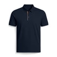 thumbnail image 5 of FAWUUDO Men's Shirts Short Sleeve Moisture Wicking Performance Collared Shirt for Work Casual Sports Navy, 5 of 7