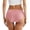 Pink, variant on 3 Pack Underwear for Women Seamless Hipster Ice Silk Stretchs Panties,Beige,L