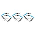 thumbnail image 1 of Remos de Kayak Sidaley 2 piezas Correa de amarre Cordón ajustable Azul CBP214890, 1 of 6