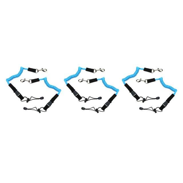 Remos de Kayak Sidaley 2 piezas Correa de amarre Cordón ajustable Azul CBP214890