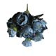 thumbnail image 4 of Estilo europeo mini peonía peonía flor artificial flor artificial flor de seda flor artificial 10 piezas [azul] Advancent JJ16242-02, 4 of 6