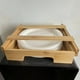 thumbnail image 3 of Buy 2 get 10% off Kitchen Hanging Disposable Paper Tray Dispenser Cake Tray Storage Rack Solid Wood, 3 of 4