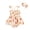 Apricot, variant on Yibosean Baby Girls' Bee 1st Birthday Dress Romper 2-Pc set with Headband,0-12Months