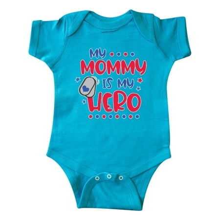 

Inktastic Memorial Day My Mommy is My Hero Gift Baby Boy or Baby Girl Bodysuit