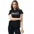 thumbnail image 4 of Women's Just Strong Box Graphic T-Shirt in Black, 4 of 5