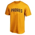 thumbnail image 2 of Men's Fanatics Fernando Tatis Jr. Gold San Diego Padres Big & Tall Name & Number T-Shirt, 2 of 3