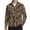 Camo Leaf Deer, variant on Leopard Print Polo Shirts Men for Casual Athletic Bussiness