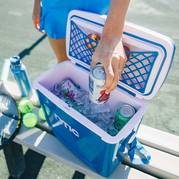 RTIC 16 QT Hard-Sided Ice Chest Cooler, Fits 20 Cans, Road Trip