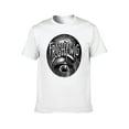 thumbnail image 4 of 80s Punk Rock Inspired Graphic T-Shirt, Vintage Women's Band Style Cotton Tee White-style S, 4 of 7