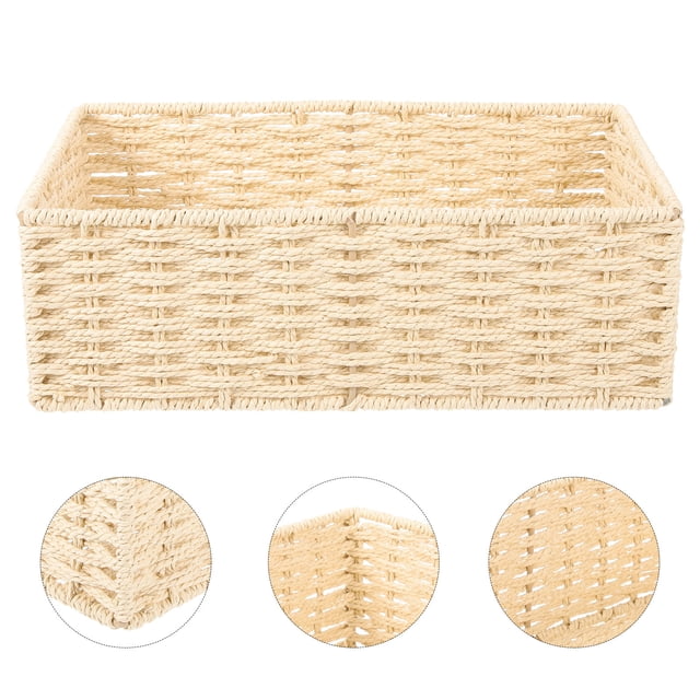 Minkissy Large Storage Bins Iron Storage Organizer for Garage 1Set
