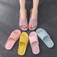 thumbnail image 4 of OFFIGAM Women's Skyblue Simple Design Flat Slippers Soft Breathable Non Slip Sole Indoor Outdoor, 4 of 11