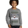 thumbnail image 2 of Wild Bobby Have a Holly Jawlly Christmas, Cute Shark Christmas Sweater | Holiday Youth Longsleeve Shirt, 2 of 5