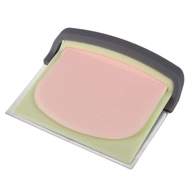 Raspador Funcional De Acero Inoxidable Para Cortar Masa Y Pasteles, Herramienta Para Hornear