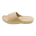 thumbnail image 4 of Dakaela Shower Shoes for Men Women with Arch Support Non Slip Quick Drying Slides Lightweight College Dorm Bathroom Sandals Khaki Size 5.5, 4 of 5