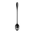 thumbnail image 2 of Skull Shaped Stirring Spoon Long Handle Mixing Spoons for Coffee Tea Juice Gothic Style Skeleton Design Hollowed Out Dessert Spoon for Halloween Party Themed Barware Gift Idea, 1Pack Black, 2 of 6