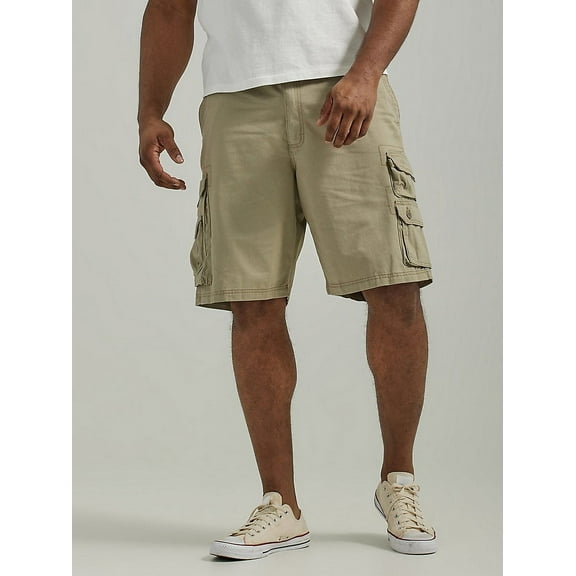 Men's Lee Wyoming Cargo Short (Big & Tall) in Khaki