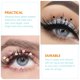 thumbnail image 3 of WEUVEB 4 Pares De Extensiones De Pestañas Con Glitter Y Lentejuelas Para Ojos Más Grandes Y Seductores, 3 of 8