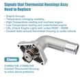 thumbnail image 6 of 212008J10B Engine Coolant Thermostat Housing Assembly for Nissan Altima 2002-2006 for Nissan Quest 2004-2009, 6 of 6