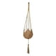 thumbnail image 4 of Monstrate Macrame Plant Hanger Basket Transpirable Resistente a la corrosión Amplia aplicación Macrame Plant Hangers basket 120g 101.6cm Type2 NO2, 4 of 6