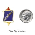 thumbnail image 2 of PinMart's Attendance Student School Teacher Enamel Lapel Pin, 2 of 4