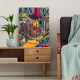 thumbnail image 5 of Qisvanset 12x16 Inch Vintage Asia Map Canvas Print Wall Art, 5 of 5
