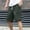 Army Green, variant on Aueoeo Men's Long Shorts Hiking Casual Cargo Short Pockets Lightweight Outdoor Work Shorts Drawstring Elastic Waist Shorts