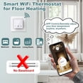 thumbnail image 3 of HEATIT Programmable Thermostat, WiFi Smart Thermostat for Electric Radiant Floor Heating with Touchscreen, 120V-240V Wide Voltage Range, Dual Sensing,, 3 of 9