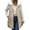 Khaki, variant on Women's Winter Coat Long Waterproof - Warm Snow Winter Jacket for Women, Cold Weather Outerwear