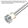 thumbnail image 5 of Uxcell 7/16" Bore 304 Stainless Steel Set Screw Shaft Collars, 7/8" OD, 7/16" Width, 5 of 6