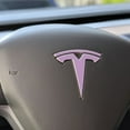 thumbnail image 5 of IPG Compatible with Model 3 Decal Sticker (9 Logo Set) Overlay Stickers Do it Yourself Stickers Set Personalize Your Vehicle (Lilac), 5 of 8
