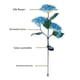 thumbnail image 3 of Matsuzay Luces solares LED de acero inoxidable para decoración de patio al aire libre iluminación hermosa y vívida Jardín y Patio blanco, 3 of 6