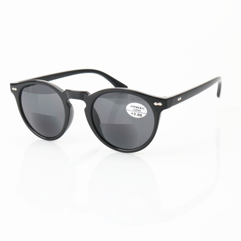3 Pairs of Women Black Tinted Gray Bifocal Reading Glasses  display picture 1
