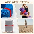 thumbnail image 6 of 10pcs Reusable Cinch Straps 0.8"x18" Hook and Loop Cable Securing Straps, White, 6 of 6