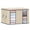 Beige, variant on Feledorashia Large Capacity Clothing Storage Bags Foldable Clothes Quilt Blanket Storage Bags with Zippers Closet Sorting Bag,23.6x16.9x13.7inch