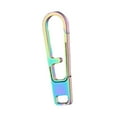 thumbnail image 3 of Titanium aleación carabinero llavero con llavero para billeteras maletas equipaje Vistoso, 3 of 8