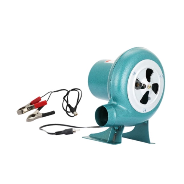 Mini soplador de aire eléctrico para barbacoa, ventilador de exterior, fabricado en chapa de acero con motor de cobre. 60 W