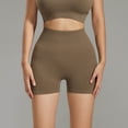 thumbnail image 2 of Avolia Women's High Waisted Compression Yoga Shorts Seamless Lifting Gym Training Shorts, 2 of 3