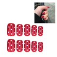 thumbnail image 1 of 30pcs Wearable Nail Short Nail Art Fake Nail Wave Point Wearable Nail Piece, 1 of 8