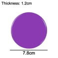 thumbnail image 2 of Core Sliders. Dual Sided Use On Carpet Or Hardwood Floors. Abdominal Exercise Equipment - Purple, 2 of 5