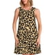 thumbnail image 1 of Fotbe Leopard Print Vestido de Verano sin Mangas para Mujer – Vestido Midi Línea A, Estilo Camiseta Floral, Vestido Playero Casual y Fluido, 1 of 7