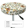thumbnail image 4 of Fuzoiu Hawaiian Style Print Bar Stool Cushions, Super Breathable Round Bar Stool Covers,Seat Cushion Round- One Cushion Only-13 inch, 4 of 7